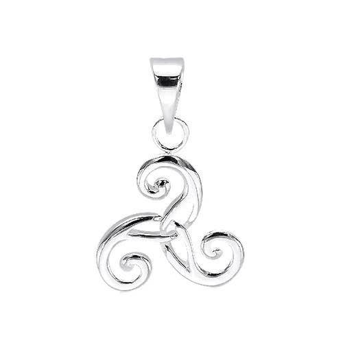 Sterling Silver Triskele Pendant