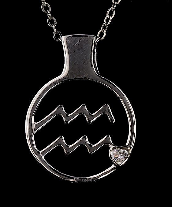 Zodiac Locket- Aquarius