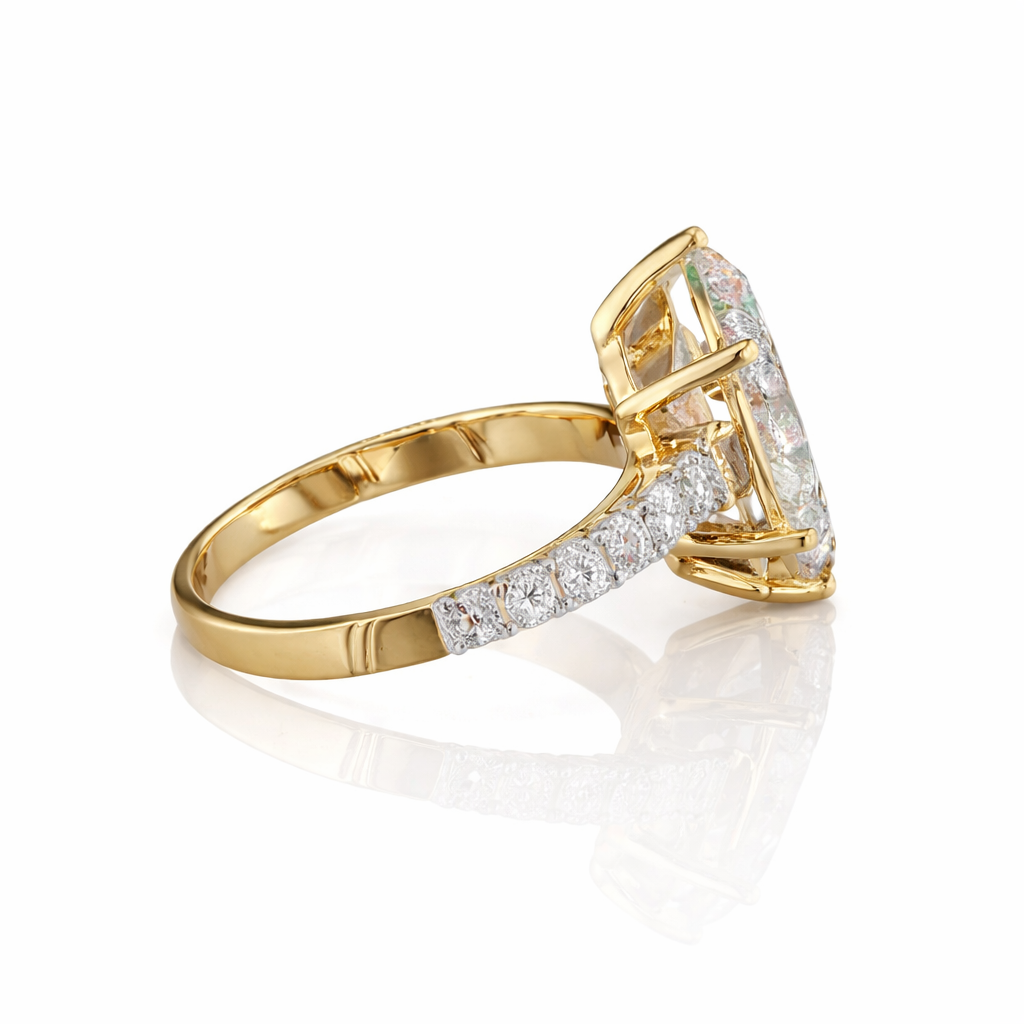 Classic Marquise Solitaire Women Ring