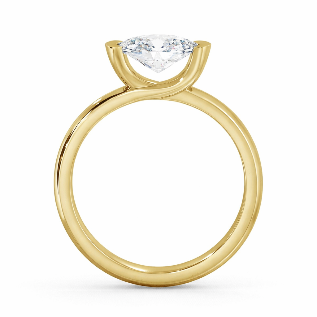 Timeless Oval Solitaire Women Ring