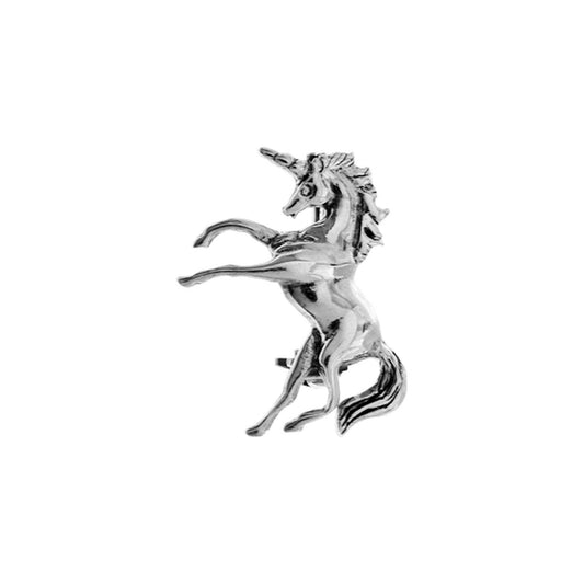 Cavelli Unicorn Brooch in Sterling Silver
