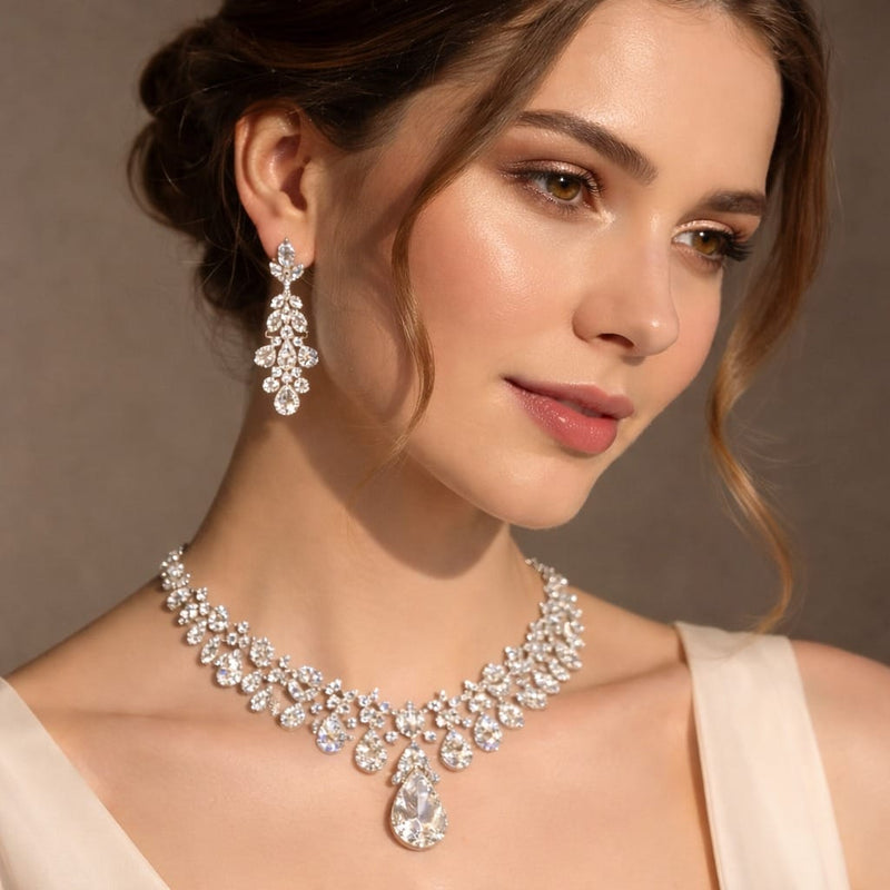 Diamond Necklace Collection UK - Luxe Fine Jewellery by Glitz and Grace