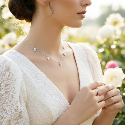 Teardrop Bridal Set