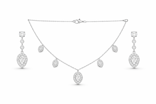 Teardrop Bridal Set