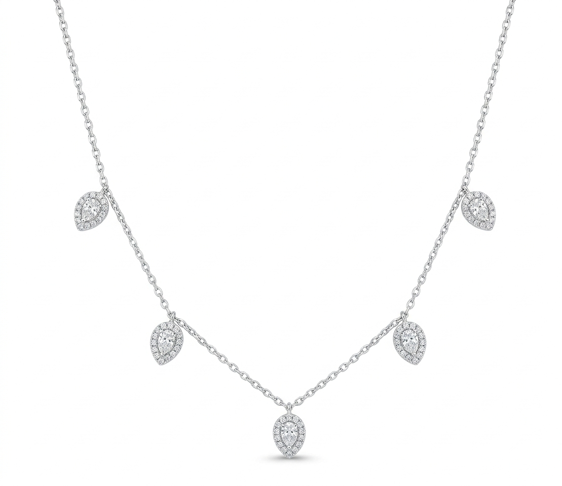 Teardrop Bridal Set
