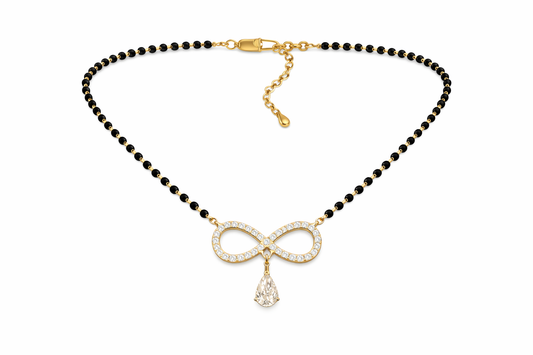 Infinity Teardrop Mangalsutra