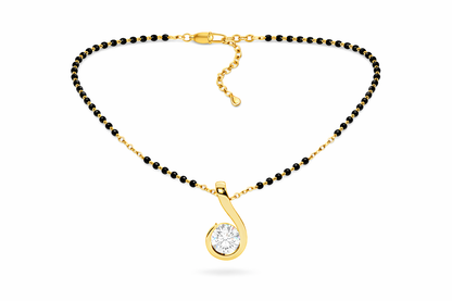 Diamond Swirl Mangalsutra