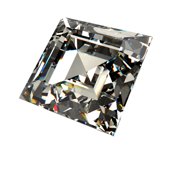 1CT Square IGI Certified Lab-Grown Diamond
