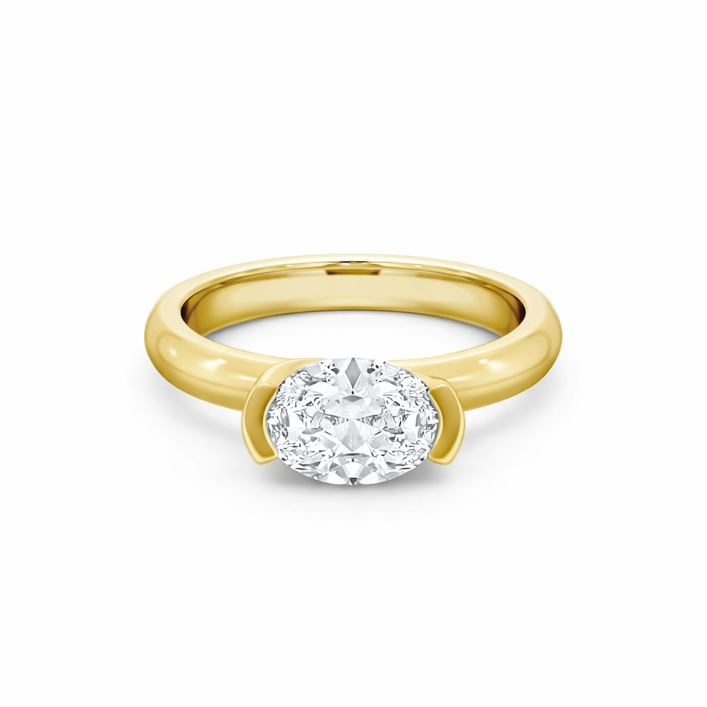 Timeless Oval Solitaire Women Ring