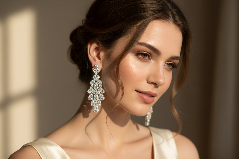 Lab Grown Diamond Earirngs Collection UK - Stud and Drop Earrings