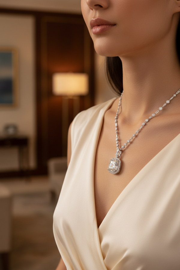 Lab Grown Diamond Pendant Collection - Fine Diamond Pendants UK